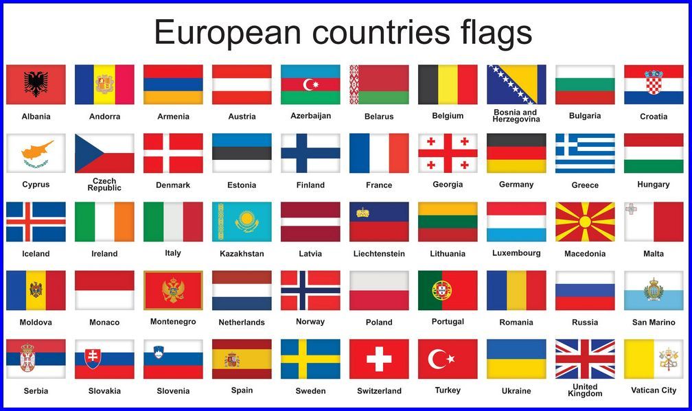 EUROPEAN FLAGS